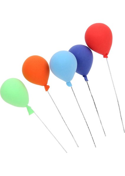 8 Adet Dekoratif Balon 1:12 Bebek Evi Bahçe Reçine Balonu Dekorasyon Için (Yurt Dışından) fiyatları