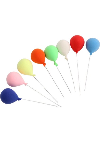 8 Adet Dekoratif Balon 1:12 Bebek Evi Bahçe Reçine Balonu Dekorasyon Için (Yurt Dışından) modelleri