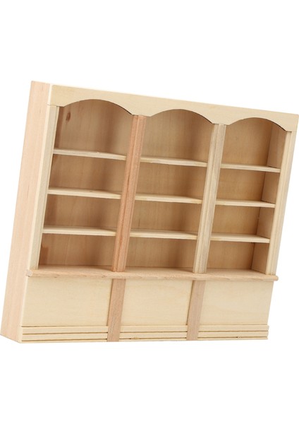 1:12 Bebek Evi Minyatür Simüle Kitaplık Dolap Mini Mobilya Modeli Oyuncak Aksesuarıahşap Renkli Kitaplık (Yurt Dışından) indirimleri