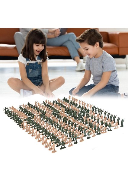 Asker Aksiyon Figürü Ordu Sahnesi Modeli Plastik Mini Asker Oyuncağı Çocuklar Için (Yurt Dışından)