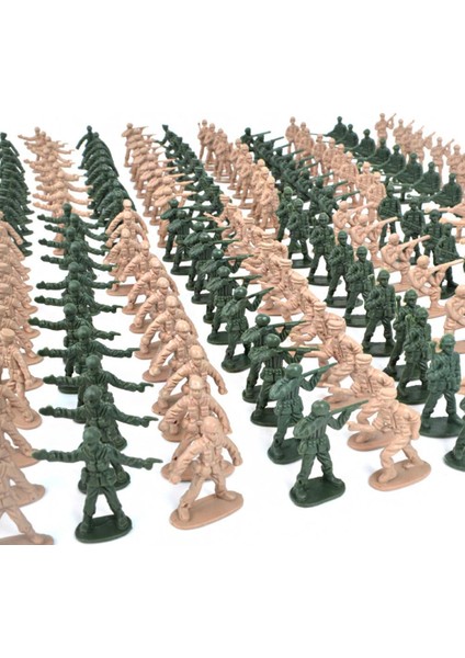 Asker Aksiyon Figürü Ordu Sahnesi Modeli Plastik Mini Asker Oyuncağı Çocuklar Için (Yurt Dışından)