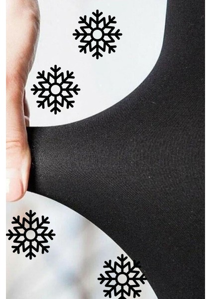 Termal Yüksek Bel Kadın Havlu Tayt