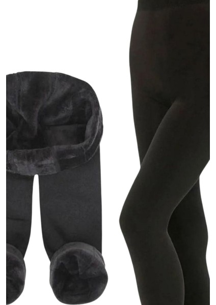 Termal Yüksek Bel Kadın Havlu Tayt