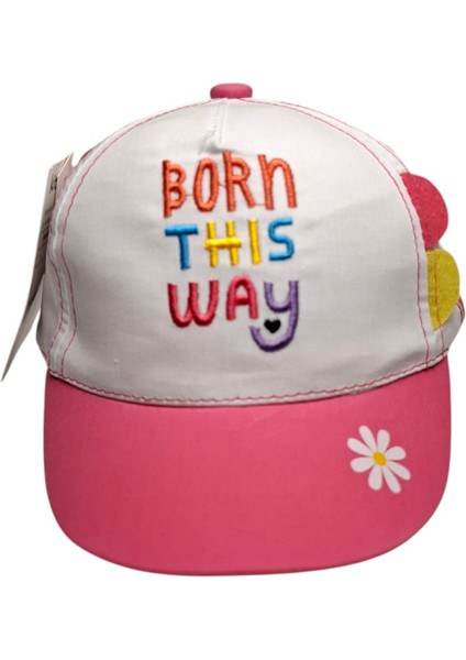 Spteks Kitti 0-18 Aylık Kız Bebek Beyaz Renk Baskı ve Nakış Figürlü Yazlık Kep Şapka fırsatları