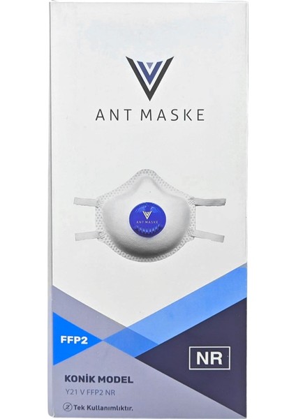 Y21 Endüstriyel Filtreli Maske 25 Adet