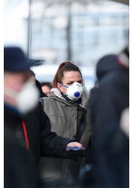 Y21 Endüstriyel Filtreli Maske 25 Adet