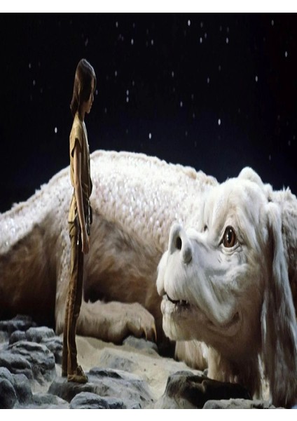 Eklemli Falkor Ejderhası Bitmeyen Hikaye 20CM - Hediyelik Hareketli Falkor Ejderi