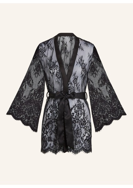 Kimono Isabelle, Şeffaf, Kurdeleli, Geniş Kollu, Özel Koleksiyon