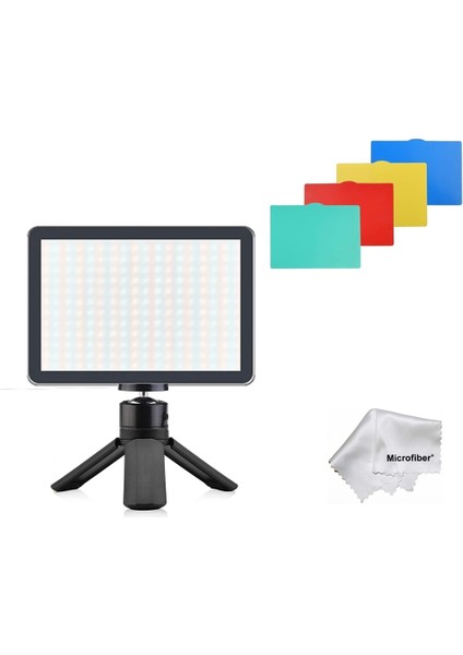 8 Inç 19CM 13 Watt 120 LED Fotograf ve Video Işığı ve Mini Tripod Vlog Ürün Youtube Canlı Yayın Vb