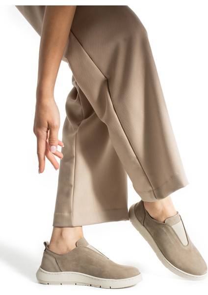 Brenner Kadın Hakiki Deri Bej Nubuk Kadın Günlük Ayakkabı fiyatları