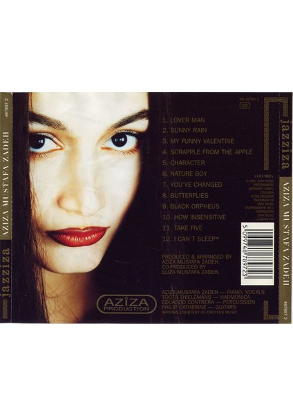 Aziza Mustafa Zadeh – Jazziza CD