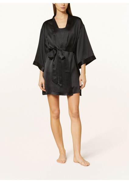 Kımılord Kadın Ipek Kimono, Şal Yaka, Kemerli, 100% Ipek, 85 cm Uzunluk modelleri
