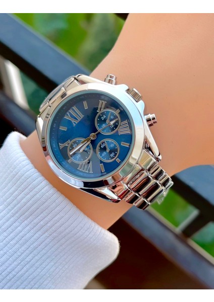 Gümüş Renk Mkrs Modeli Çelik Kordon Kadın Kol Saati fırsatları