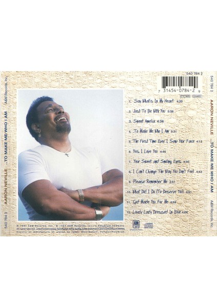 Aaron Neville – ...to Make Me Who I Am CD