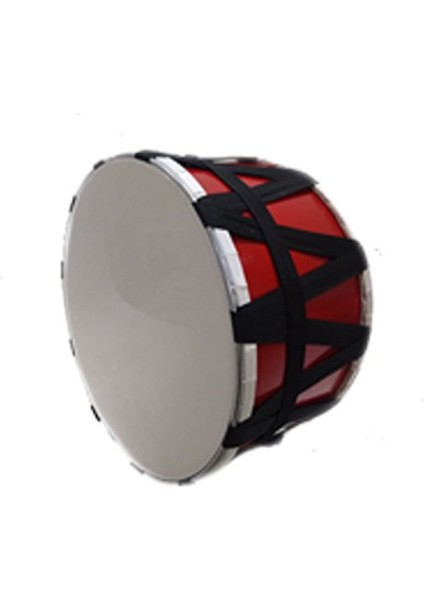 Çocuk Davulu 30 cm Renkli Kırmızı