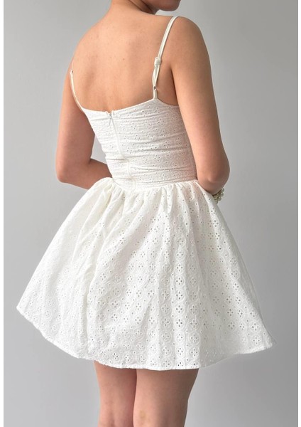 Askılo Fisto Gloplu Mini Carina Elbise