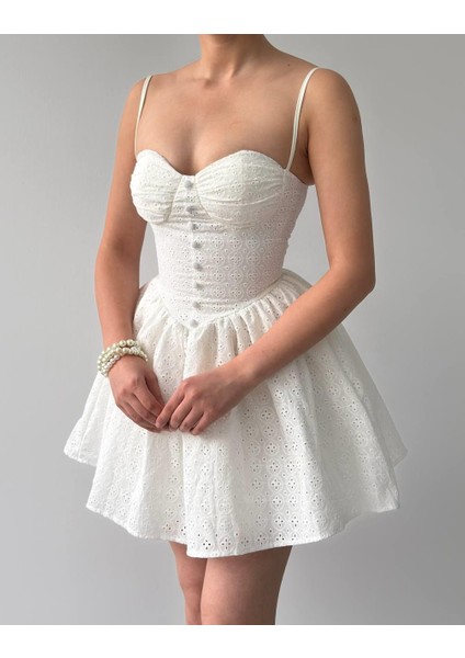 Askılo Fisto Gloplu Mini Carina Elbise fiyatları