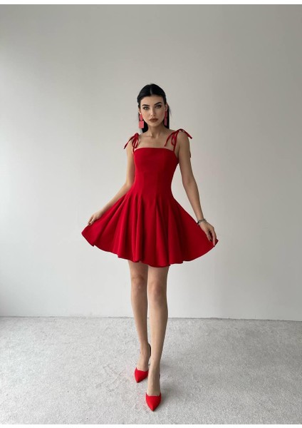 Violet Kiloş Mini Elbise