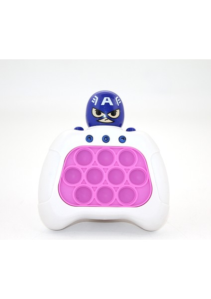 Işıklı Müzikli Pop-It Captain America Tasarımlı