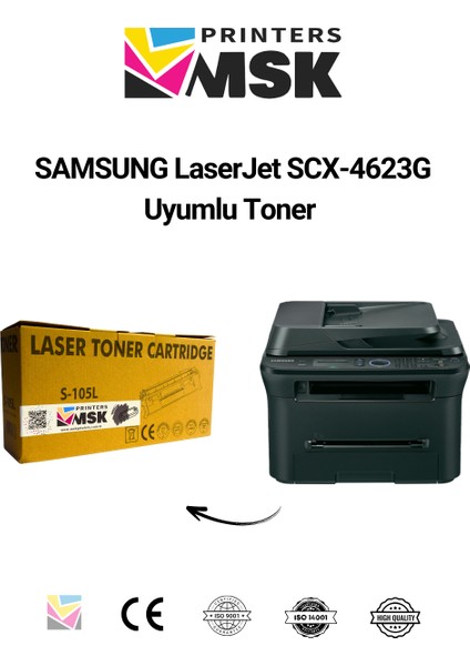 Samsung Laserjet SCX-4623G Uyumlu Toner