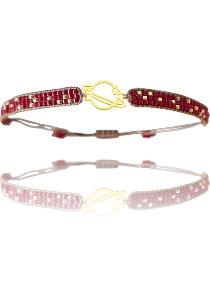 Altın Bileklik Model 5 Satürn G5B388 0.5 gr