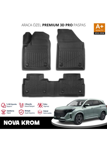 Dfsk E5 Plug-In Hybrid 3D Pro Havuzlu Paspas 2024 Üzeri