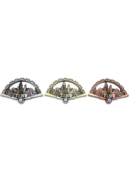 Istanbul Temalı Metal Magnet Model 2