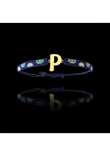 Altın Bileklik Model 10 Harf P G10B718 0.5 gr fiyatları