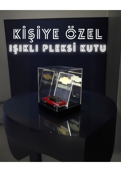 Araba Temalı LED Işıklı Isme Özel Tasarım Kutu