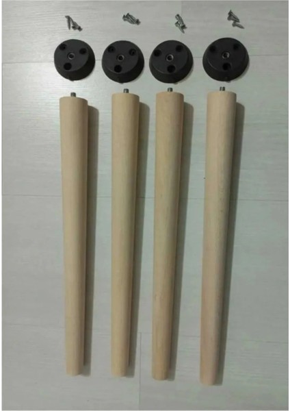 44 cm Masa Sandalye Konik Ayak