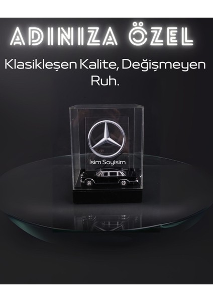 Klasik Araç Temalı Isme Özel LED Işıklı Tasarım Kutu