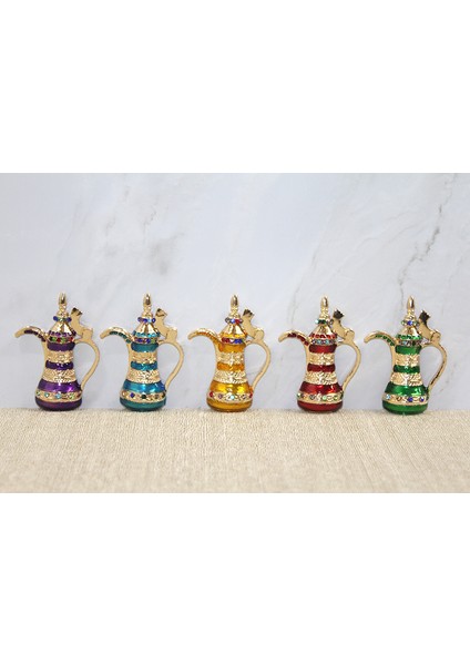 Swarovski Taşlı Minik Figür - Mini Ibrik
