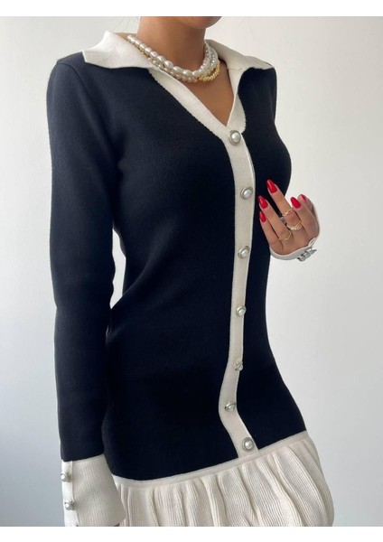 Bochum Inci Düğmeli Mini Elbise modelleri