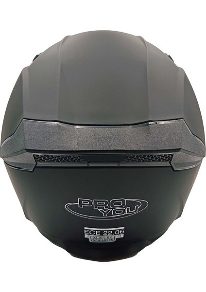 Proyou Güneş Gözlüklü Yarım Kask - Açık Kask