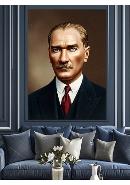 Mustafa Kemal Atatürk Dekoratif Kanvas - Mdf Ahşap Tablo fiyatları