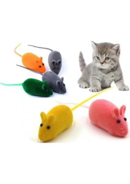 Kedi Eğitim Oyun Faresi 4 Adet