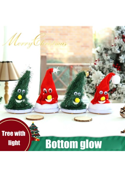 Şarkı Söyleyen ve Dans Eden Noel Baba Şapkası Elektrikli Noel Ağacı Noel Şapkası Salıncak Müzikli Oyuncak Işıklı Oyuncak Çocuklar Için Noel Hediyesi (Yurt Dışından) fiyatları