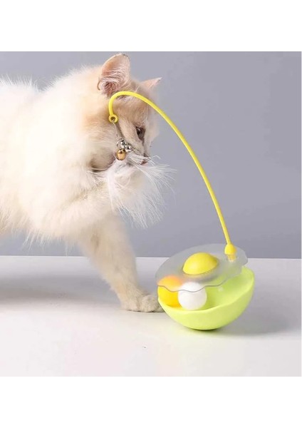 Zilli Kedi Otlu Hacıyatmaz Oyuncağı