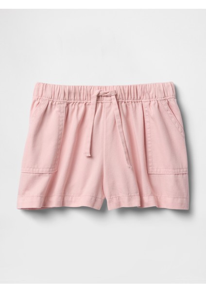 Kız Bebek Açık Pembe Ultrasoft Pull-On Şort fırsatları