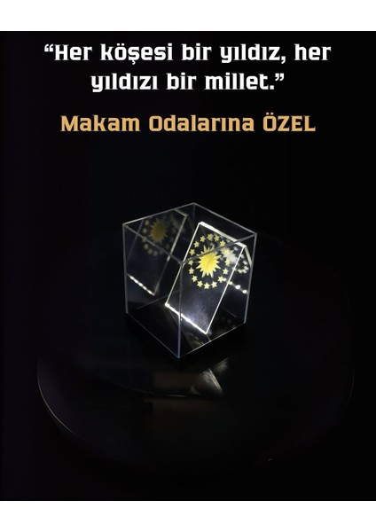 Makam Odalarına Isme Özel LED Işıklı Tasarım Kutu