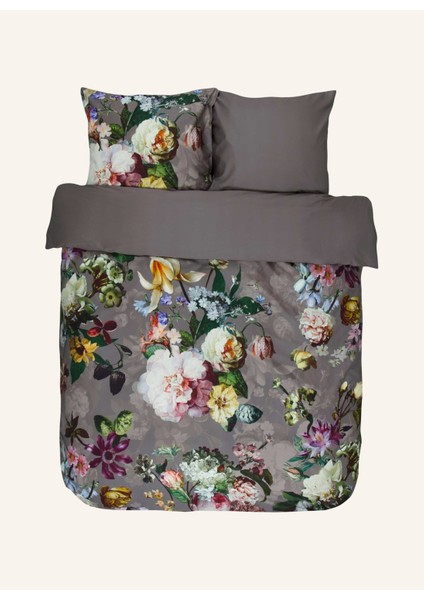 Fleur Yatak Çarşafı, Çiçek Desenli, 215 Tc Pamuk Saten, Oeko-Tex® Sertifikalı