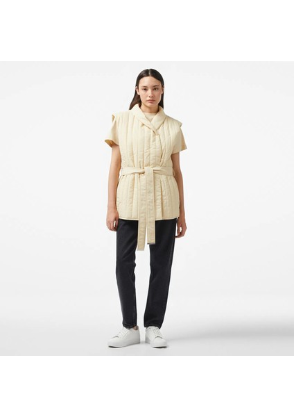 Lw Padded Vertıcal Quılt Vest Yelek fiyatları