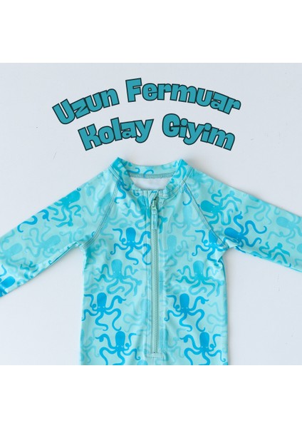 Önden Fermuarlı - Tulum Mayo - Ahtapot modelleri