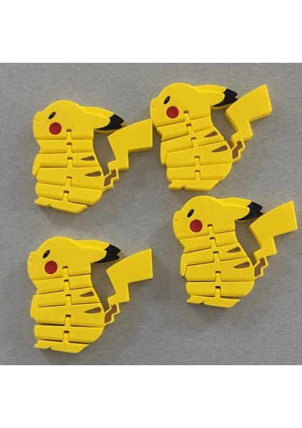 Hareketli Pikachu Fidget Pokemon Oyuncak Toy