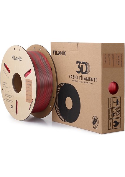 Yeşil Kırmızı Pla 1kg Ipeksi Parlaklık