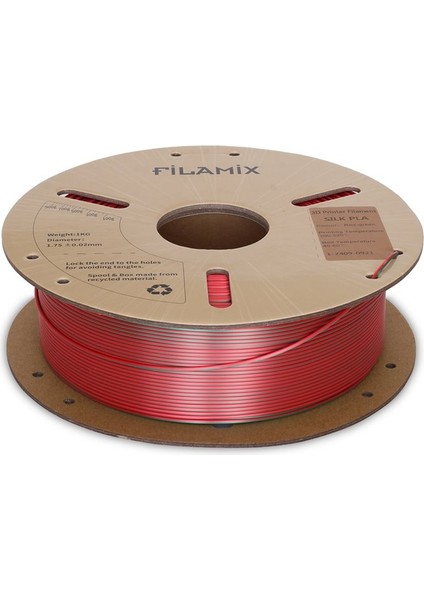 Yeşil Kırmızı Pla 1kg Ipeksi Parlaklık