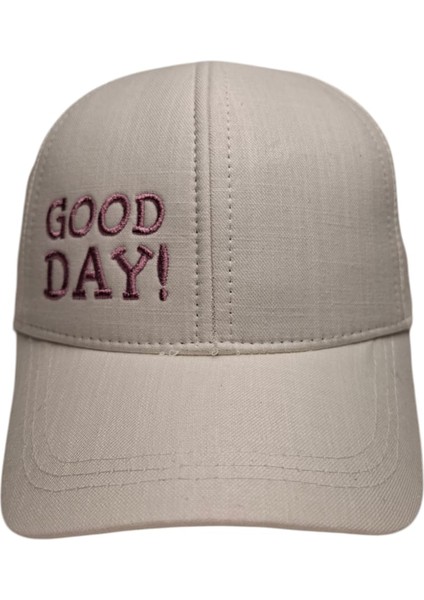 Spteks Kitti 4-8 Yaş Kız Çocuk Krem Renk Baskı Figürlü Yazlık Şapka modelleri