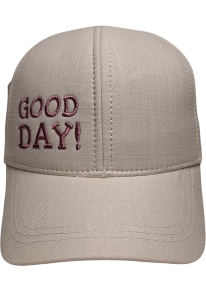 Spteks Kitti 4-8 Yaş Kız Çocuk Krem Renk Baskı Figürlü Yazlık Şapka indirimleri