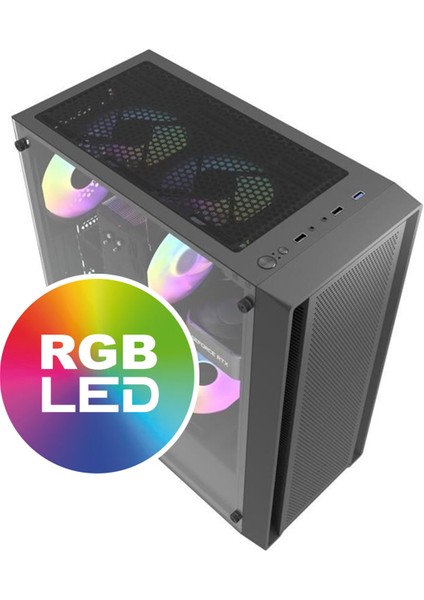 Gaming I5-5060 Intel I5 12400F 32GB Ddr5 1 Tb M.2 SSD Rtx 5060 8gb Gddr7 V3 Gaming Masaüstü Pc