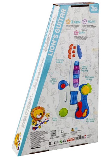 ER-206 Nini Baby Gitar Lion Işıklı Sesli Müzikli